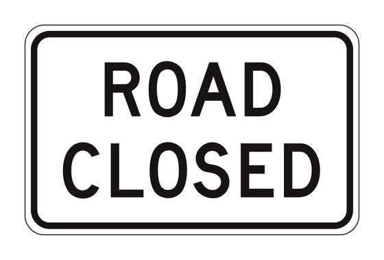 R11-2 Road Closed — official FHWA layout